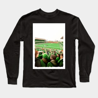 Ireland v The Netherlands 2001 Lansdowne Road - Ireland Football Artwork Long Sleeve T-Shirt